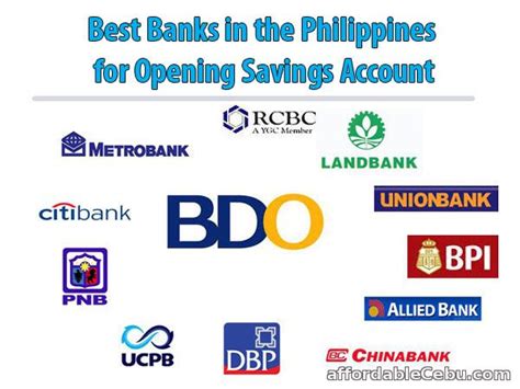 best bank in philippines|20 Best Savings Accounts in the Philippines .